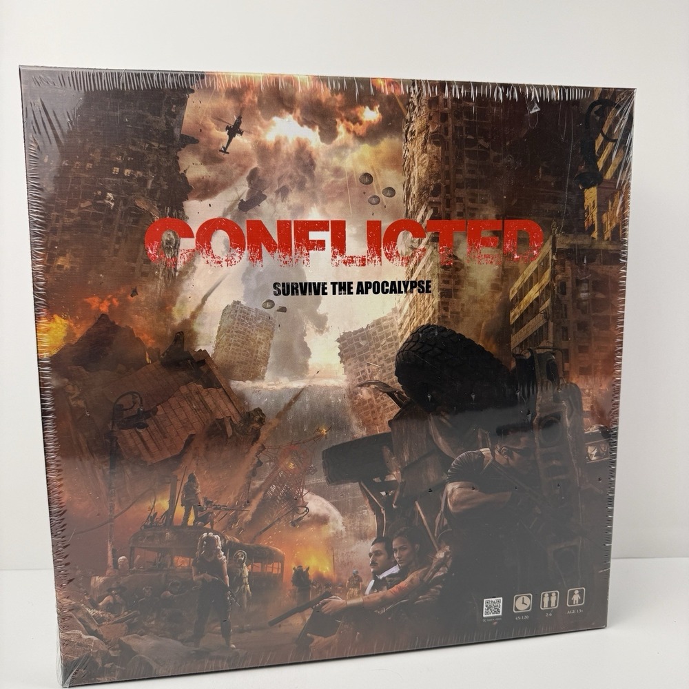 Conflicted: Survive the Apocalypse Board Game Sealed Brand New